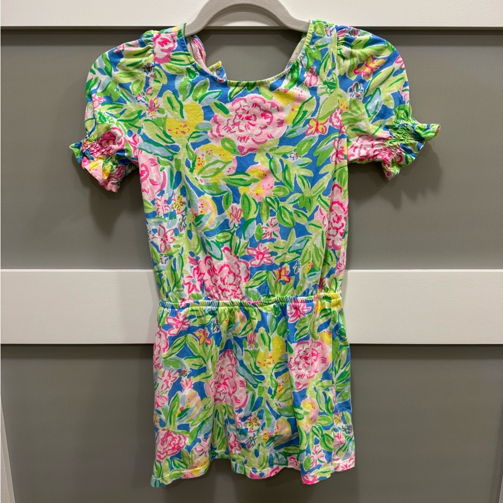 Lilly Pulitzer Multicolor Floral romper- girls